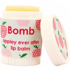 Bomb Cosmetics Jablko a liči - Apple Ever balzám na rty 4,5 g