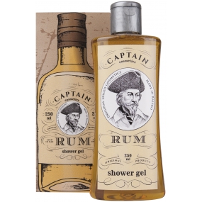Bohemia Gifts Rumová kosmetika sprchový gel v krabičce s rumovým aroma 250 ml