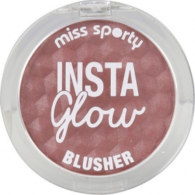 Miss Sporty Insta Glow Blusher tvářenka 002 Radiant Mocha 5 g