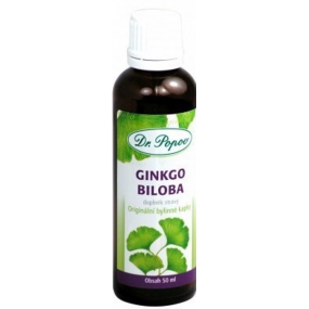 Dr. Popov Ginkgo biloba originální bylinné kapky 50 ml