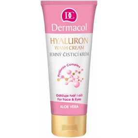 Dermacol Hyaluron Wash Cream jemný čisticí krém 100 ml
