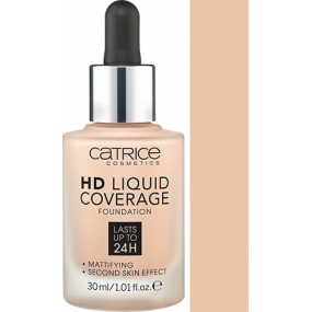 Catrice HD Liquid Coverage Foundation make-up 010 Light Beige 30 ml